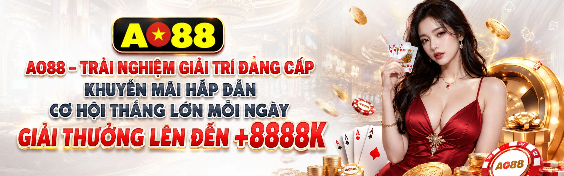 Không gian Game bài, Nổ hũ và thể thao trực tuyến tại Ao88